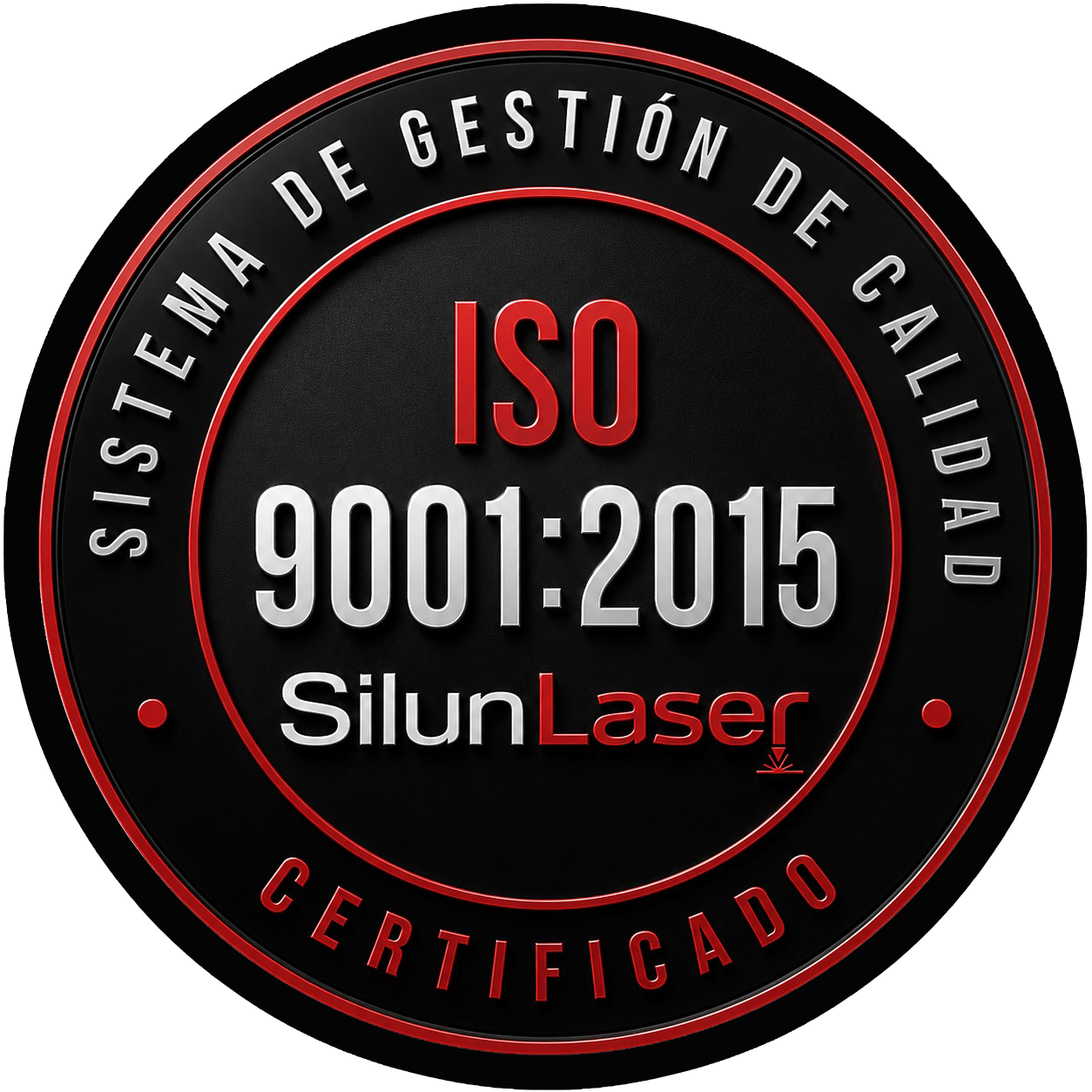 Certificación ISO 9001:2015 SilunLaser